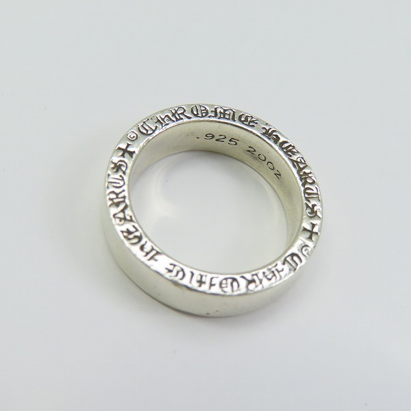 実際に弊社で買取させて頂いたCHROME HEARTS/クロムハーツ 6mm SPACER/スペーサーリング プレーン 16.5号