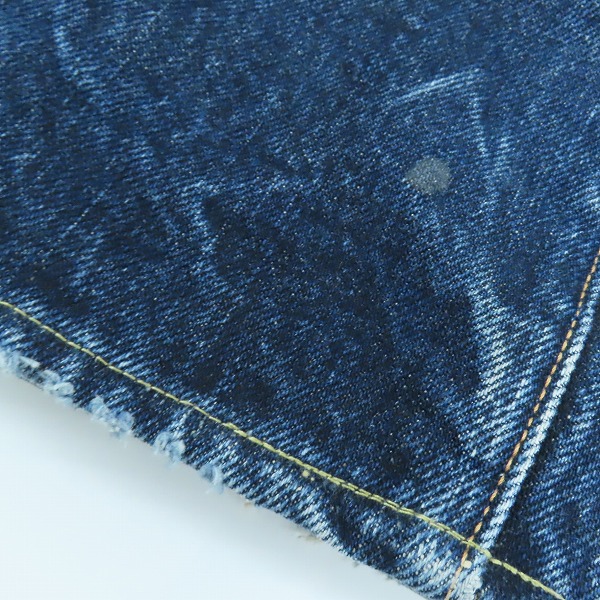 実際に弊社で買取させて頂いたEVIS/エビス/エヴィス Lot 2001 No1 SPECIAL ボタンフライ デニムパンツ/ジーンズ 34×35の画像 9枚目