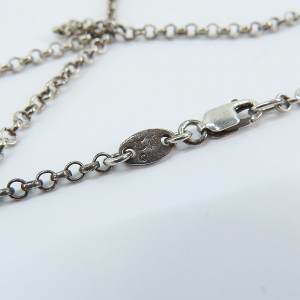 実際に弊社で買取させて頂いたCHROME HEARTS/クロムハーツ ロールチェーン/ネックチェーン ネックレス/32inchの画像 1枚目