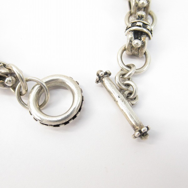 実際に弊社で買取させて頂いたROYAL ORDER/ロイヤルオーダー チェーン Tバー ブレスレットの画像 4枚目