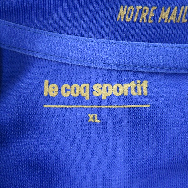 実際に弊社で買取させて頂いたLe coq sportif/ルコック ラグビー フランス代表 21/22 ホーム ユニフォーム ジャージ XLの画像 2枚目