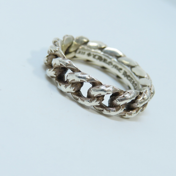 実際に弊社で買取させて頂いた【レシート有り】CHROME HEARTS/クロムハーツ XTRA FANCY RING SML エクストラファンシーリングスモール/16.5号