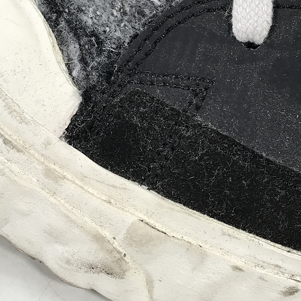 実際に弊社で買取させて頂いたNIKE×READYMADE/ナイキ×レディメイド BLAZER MID BLACK ブレーザー ミッド CZ3589-001/26.5の画像 6枚目