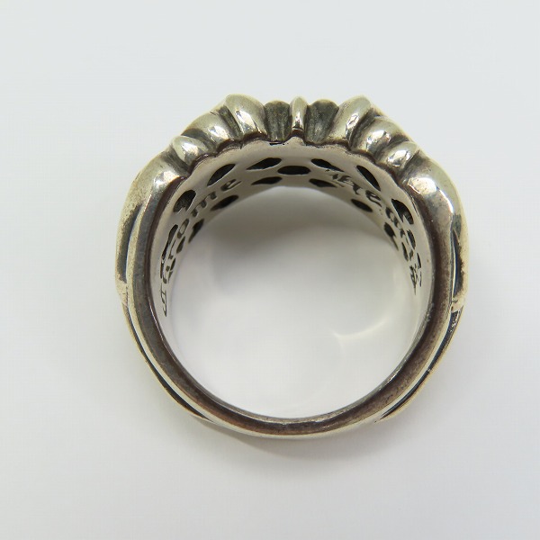 実際に弊社で買取させて頂いた【インボイス原本】CHROME HEARTS/クロムハーツ K&Tリング 20.5号の画像 5枚目