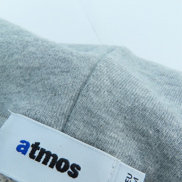 実際に弊社で買取させて頂いたatmos/アトモス LOGO Hooded Sweatshirt/アトモス ロゴ フーデット スウェット パーカー MA23F-SW056 Lの画像 5枚目