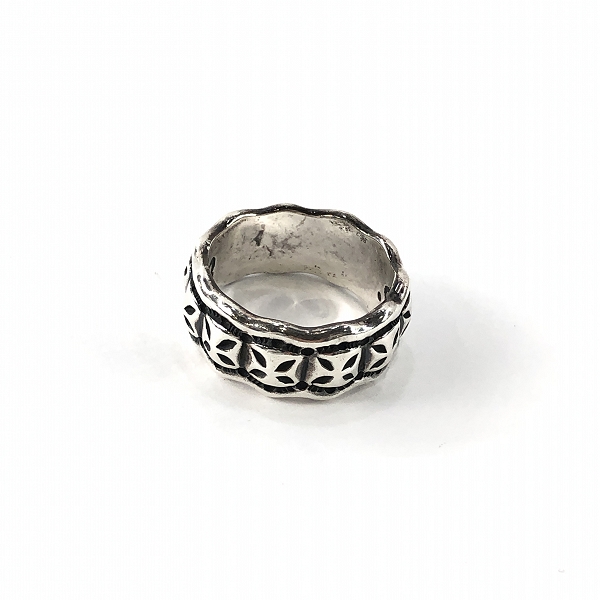 実際に弊社で買取させて頂いたBill Wall Leather/BWL/ビルウォールレザー ミニクロスリング/21号