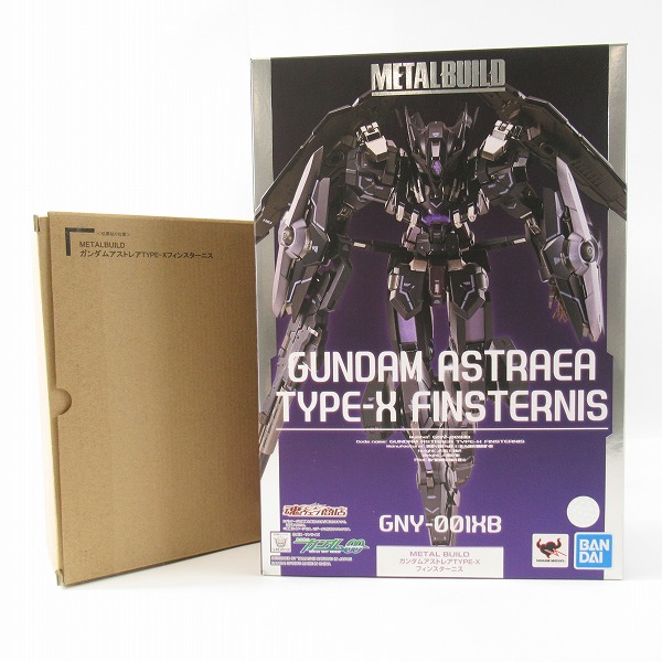 実際に弊社で買取させて頂いたBANDAI/バンダイスピリッツ METAL BUILD ガンダムアストレア TYPE-X フィンスターニス/機動戦士ガンダム00/プレバン/フィギュア