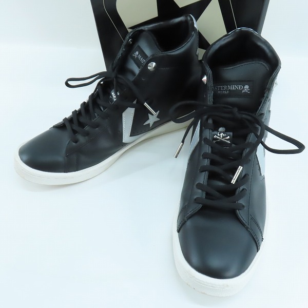 実際に弊社で買取させて頂いたCONVERSE×MASTERMIND/コンバース×マスターマインド PRO LEATHER HI/プロレザーハイ 34200960/28.0