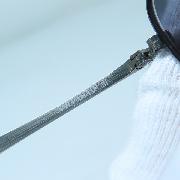 実際に弊社で買取させて頂いたCHROME HEARTS/クロムハーツ SKYSAW Ⅲ サングラス/アイウェアの画像 5枚目