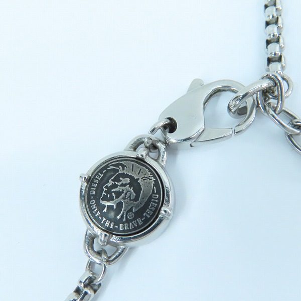 DIESEL/ディーゼル ダブル リング ネックレス DX1168040の買取実績