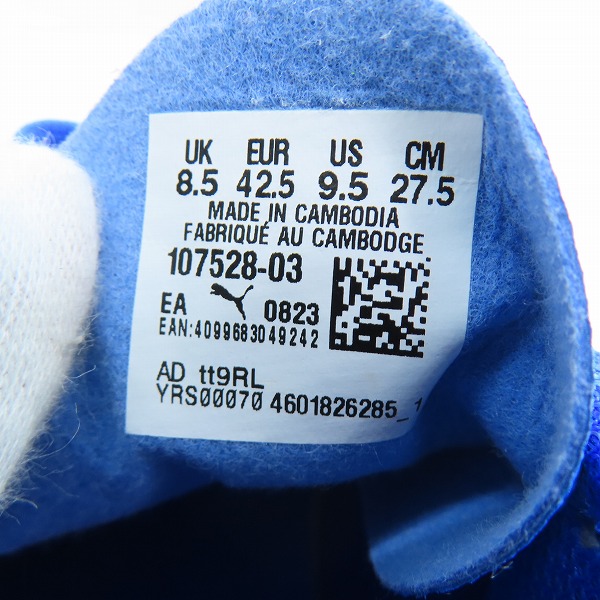 PUMA/プーマ ウルトラ プレイ TT サッカーシューズ 107528-03/27.5の