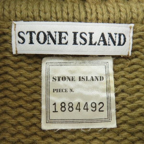 STONE ISLAND/ストーンアイランド 90s ヴィンテージ グリーンエッジ